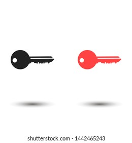 key vector icon , Lorem ipsum flat design