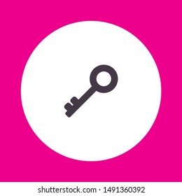 Key Vector icon . Lorem Ipsum Illustration design