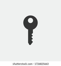 key vector icon security lock and unlock for door car icon