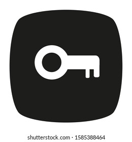 Key vector icon. Securiy sign