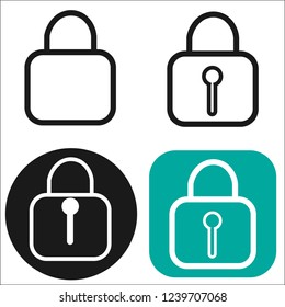 Key vector icon. Symbol icon illustration.