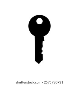 Key vector icon. Key symbol. Vector illustration