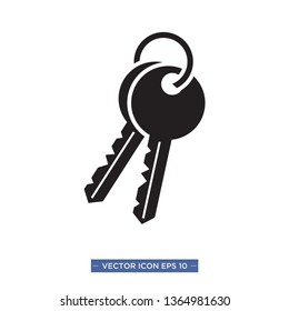 key vector icon template
