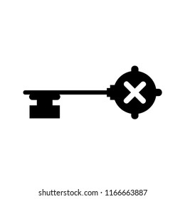 Key vector icon templates