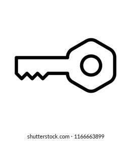Key vector icon templates