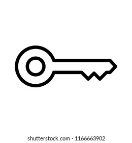 Key vector icon templates