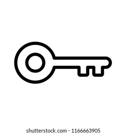 Key vector icon templates