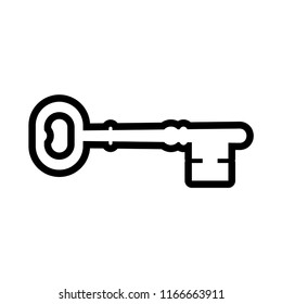 Key vector icon templates
