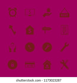 key vector icons set. with house seller, key card, dollar symbol computer and beach direction in set