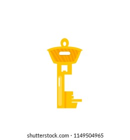 key, vector illustration