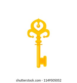 key, vector illustration