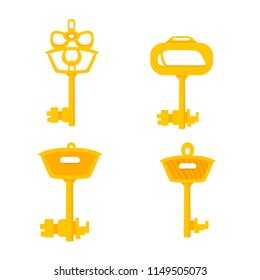 key, vector illustration