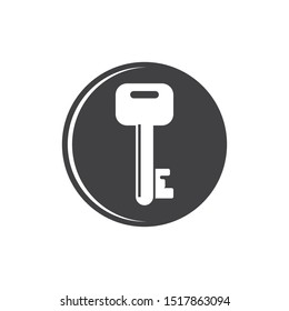 key vector illustration icon design