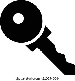 Key Vector illustration on a transparent background.Premium quality symmbols.Glyphs vector icon for concept and graphic design. 