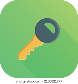 key Vector illustration on a transparent background.Premium quality symmbols.Vector line flat icon for concept and graphic design.
