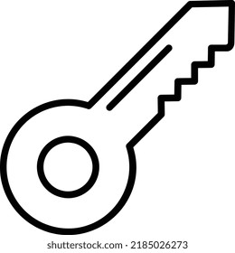 Key Vector Line Icon Design
