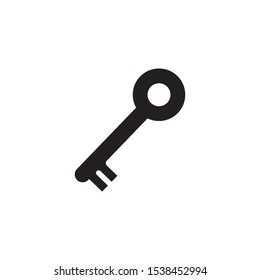 key vector on a white background