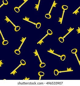 key vector pattern, Keys seamless vector, seamless pattern with keys, textile design trend