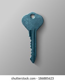 Key, Vector realistic object