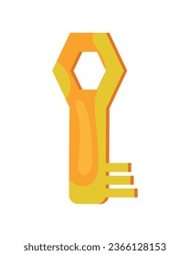 icono de diseño de videojuegos clave aislado