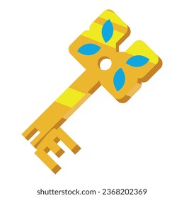 key video game design vector isolated