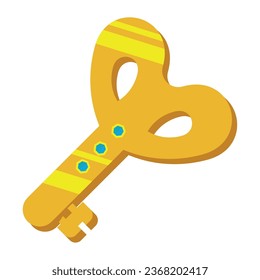 key video game design vector isolated