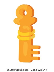 key video game style isolated icon