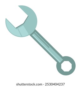 key wrench hand Tool icon isolated