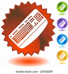keyboard badge