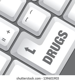 Keyboard button drugs