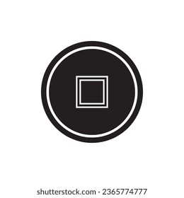 keyboard button icon vector template illustration logo design