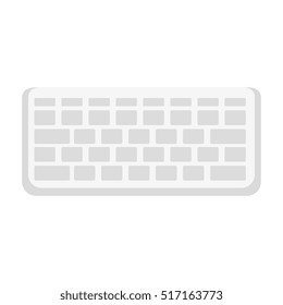 keyboard computer isolated icon