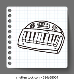 keyboard doodle