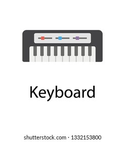 Keyboard flat icon design 