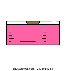 keyboard gaming pc line icon vector. keyboard gaming pc sign. isolated symbol illustration