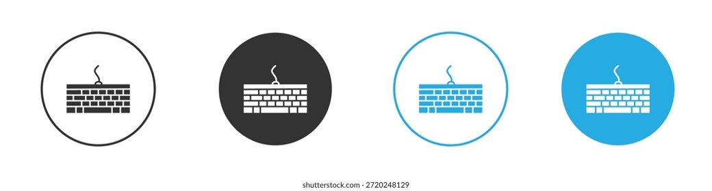 Ícone de teclado para aplicativo e design da Web. Ilustração de elemento simples.