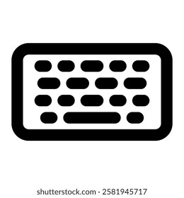Keyboard Icon for IT Computer Tech