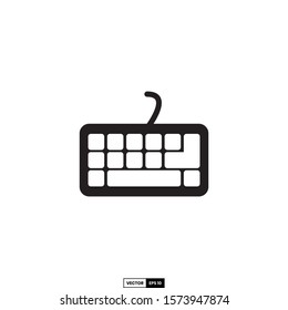 Keyboard icon, design inspiration vector template for interface and any purpose