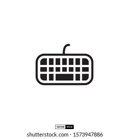 Keyboard icon, design inspiration vector template for interface and any purpose