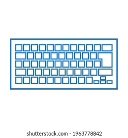 Archivo vectorial de diseño de iconos de teclado 