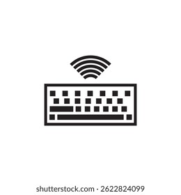 keyboard icon illustration element design