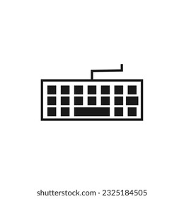 Keyboard Icon isolated vector illustration