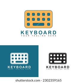 Keyboard icon. Laptop keyboard logo sign. Trendy vector computer hardware symbol for website design, web button, mobile app.