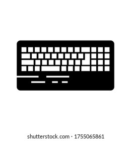 keyboard  icon or logo isolated sign symbol vector illustration - high quality black style vector icons
