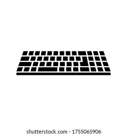 keyboard  icon or logo isolated sign symbol vector illustration - high quality black style vector icons
