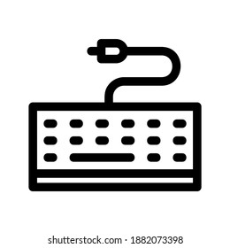 keyboard icon or logo isolated sign symbol vector illustration - high quality black style vector icons
