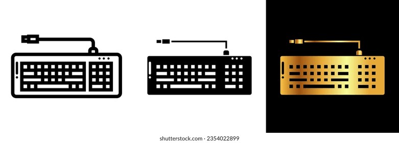 Keyboard Icon, an icon representing a keyboard, symbolizing typing, input, and interaction in digital communication and computing.