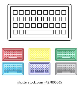 Keyboard Icon Set