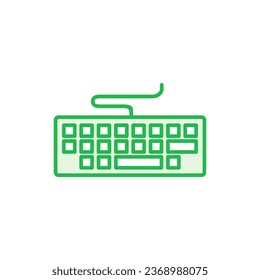 Keyboard icon set. keyboard vector symbol