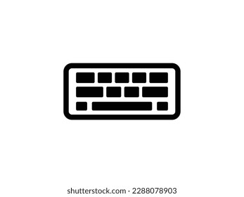 Juego de iconos de teclado.símbolo vector de teclado, icono de flecha, puntero.Plantilla de vector Diseño plano Ilustración de diseño.Símbolo vector en estilo plano de moda sobre fondo blanco.icono vector para aplicaciones y sitios web.